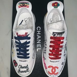 chanel x pharrell 19ss capsule collection sneakers